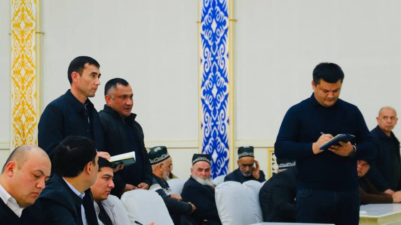 Marhamat tumanida sayyor qabul o‘tkazildi