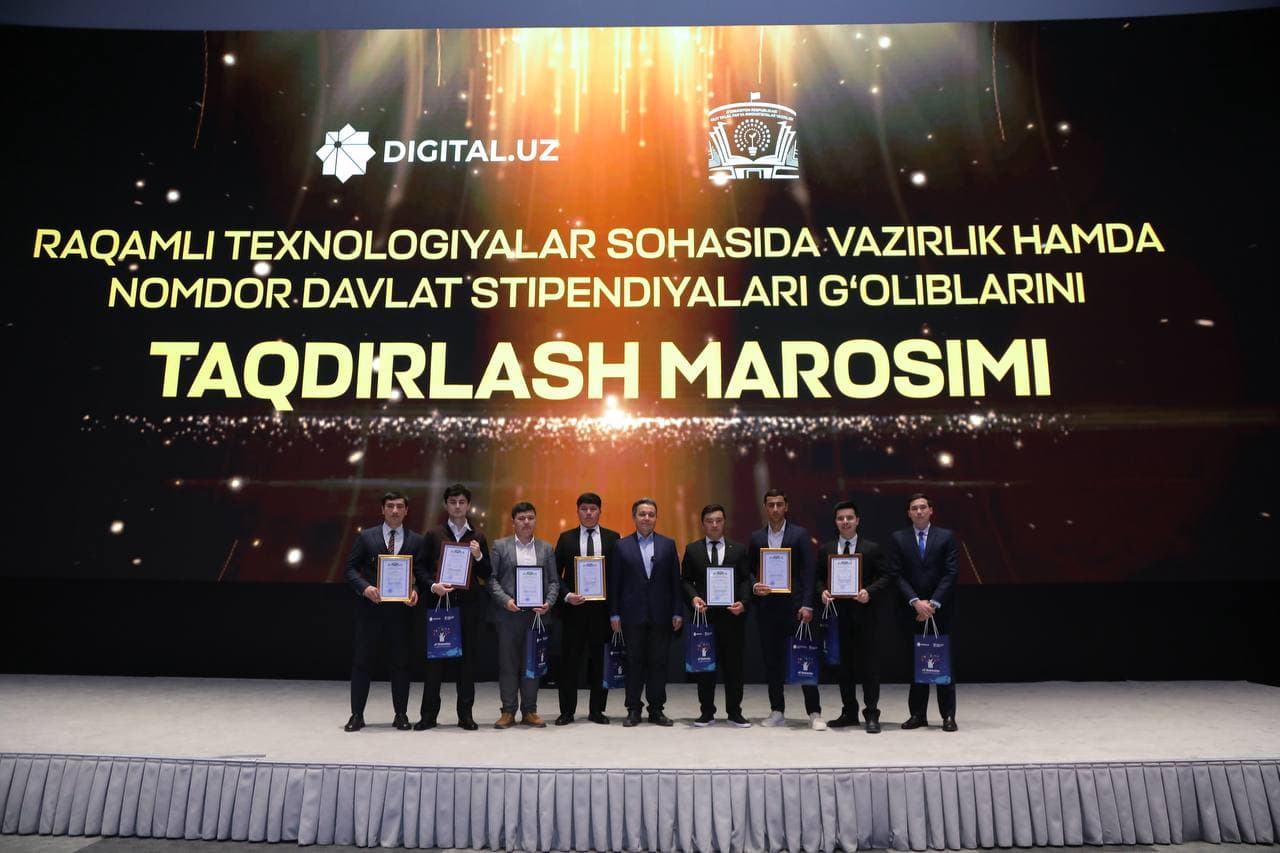 Nufuzli stipendiyalar sohiblari taqdirlandi