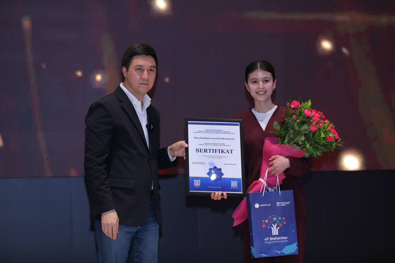 Nufuzli stipendiyalar sohiblari taqdirlandi