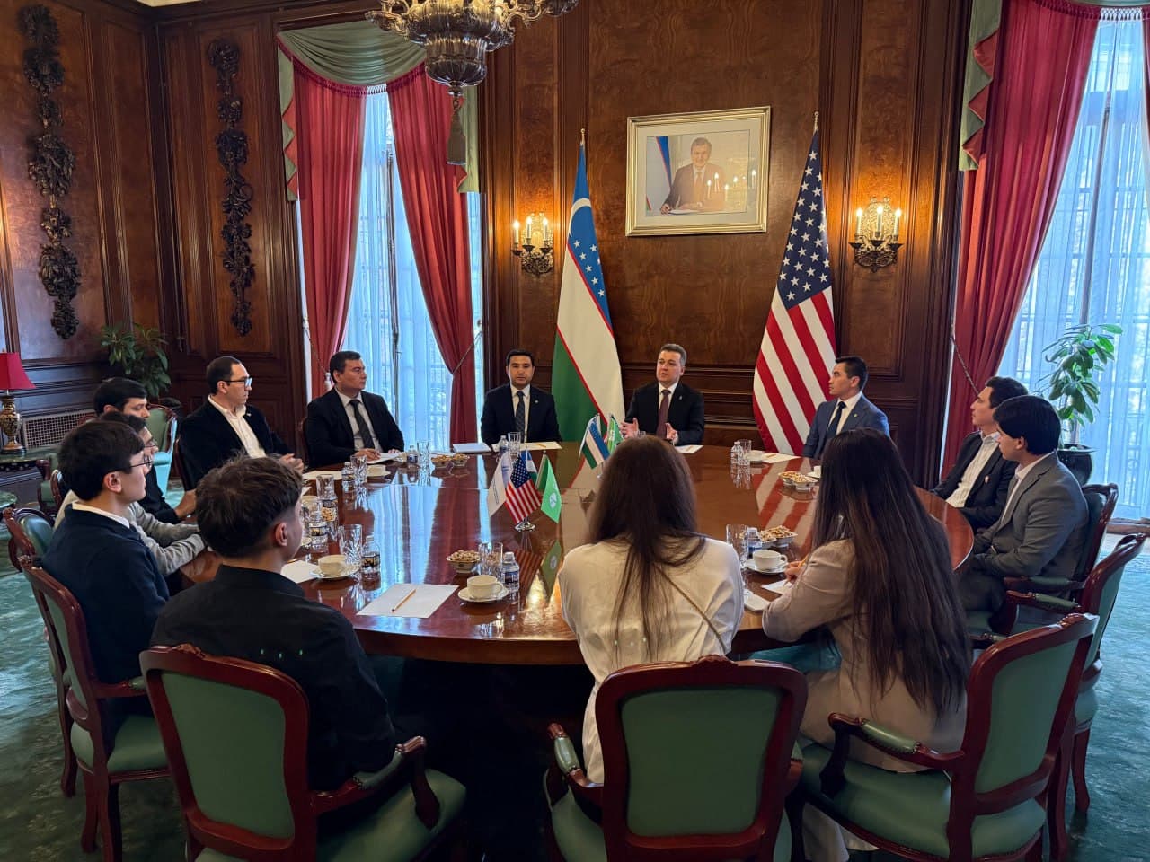 Meeting with Compatriots in the US to Attract Foreign Specialists to the National IT Ecosystem