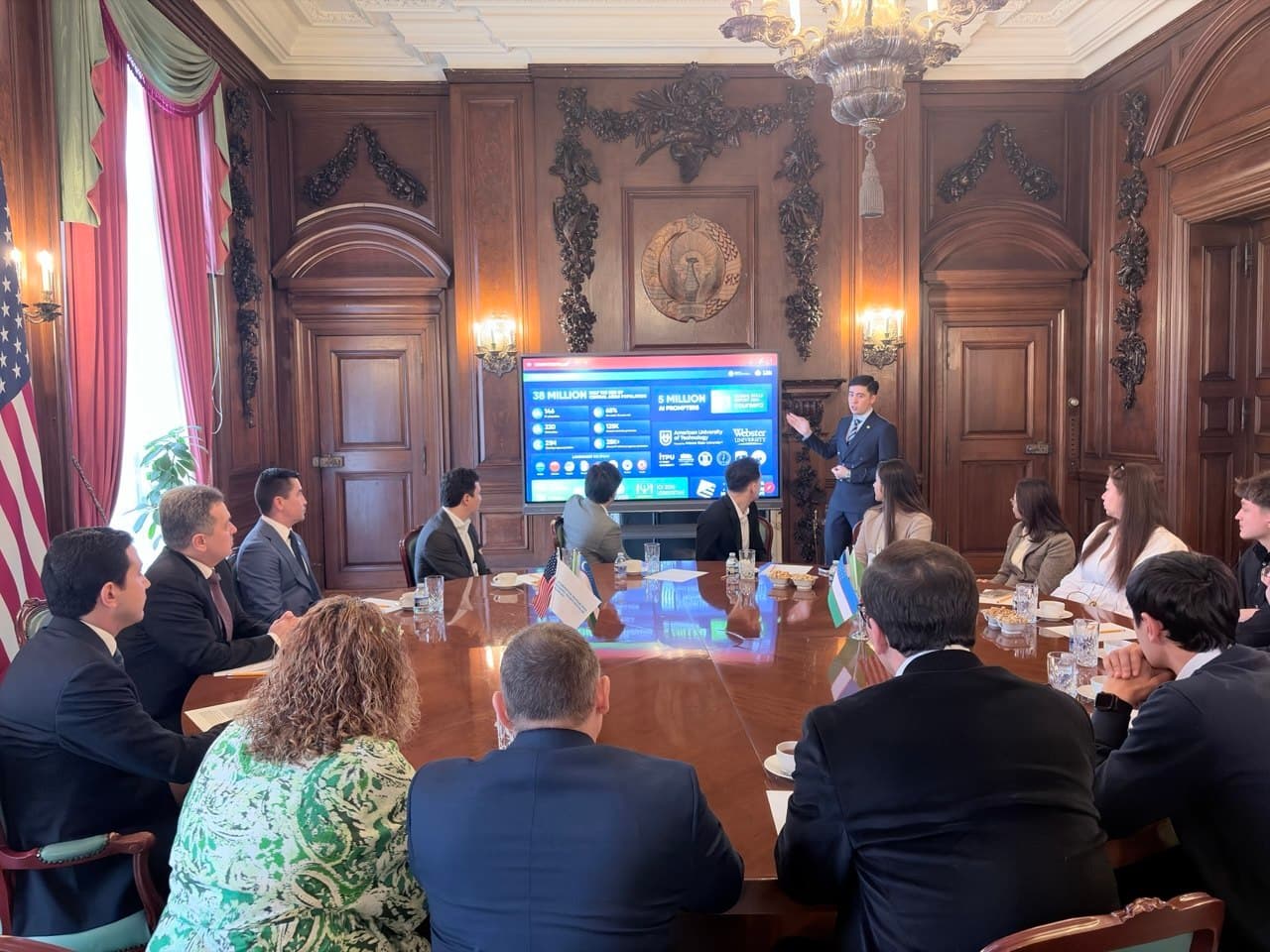 Meeting with Compatriots in the US to Attract Foreign Specialists to the National IT Ecosystem