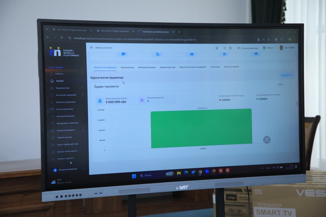 Advancing the “Digital Mahalla” Initiative: Training Seminar Held in Kuvasoy