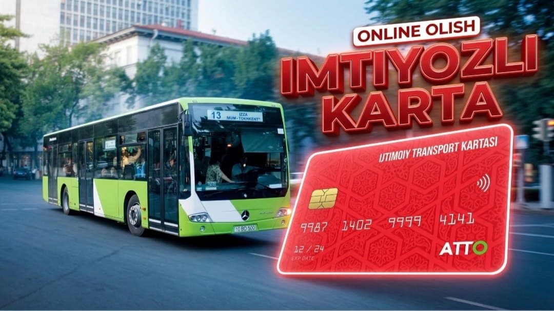 Apply online for your free city transport card — without leaving home!