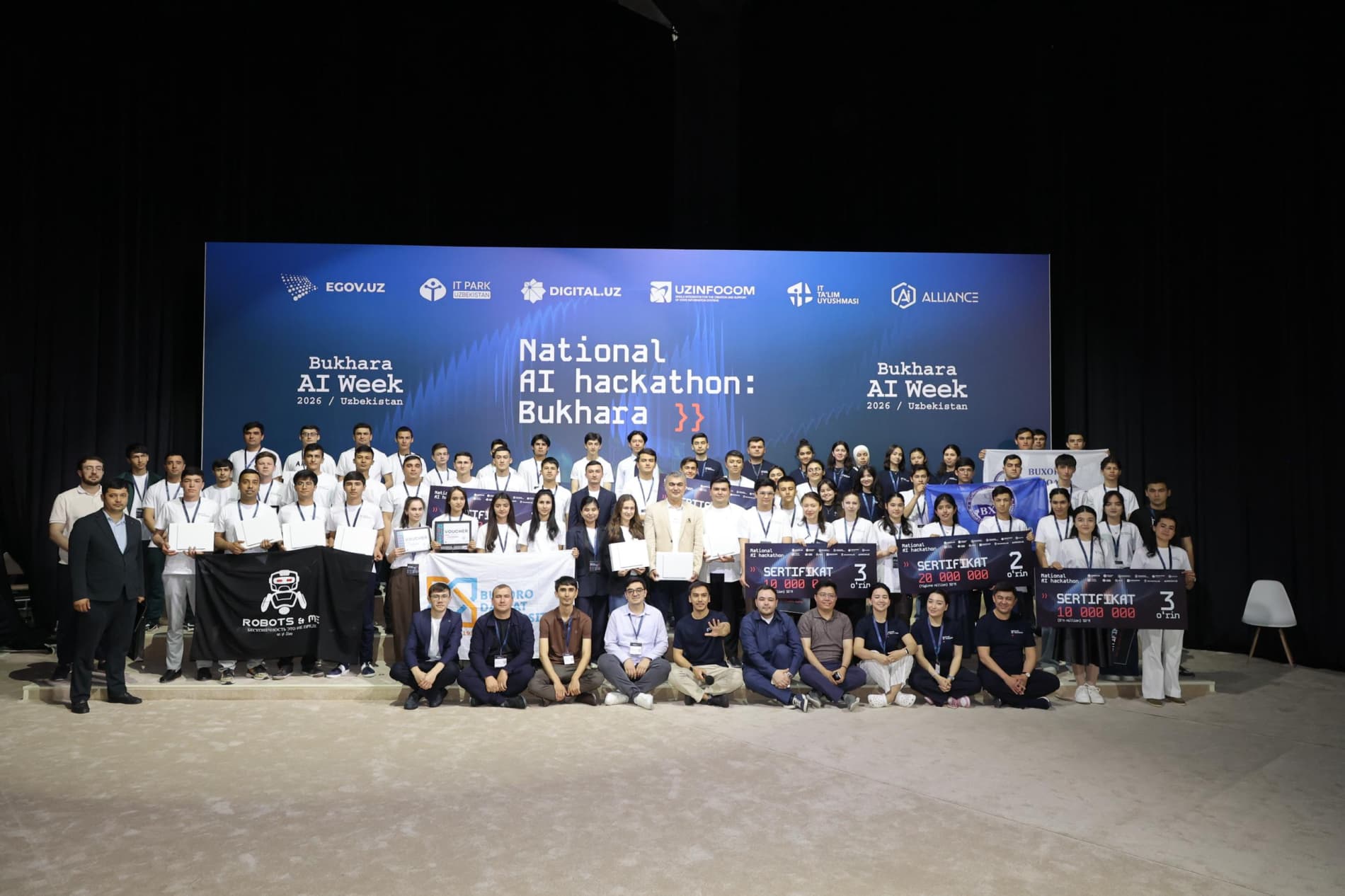 The “National AI Hackathon” concludes in Bukhara