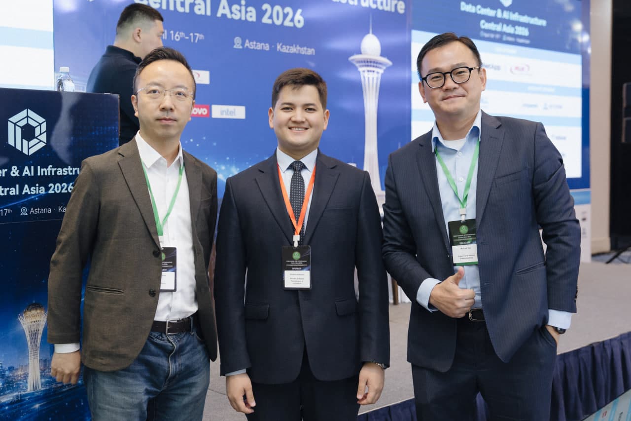 Delegation of the Ministry of Digital Technologies of the Republic of Uzbekistan is participating in Data Center & AI Infrastructure Central Asia 2026