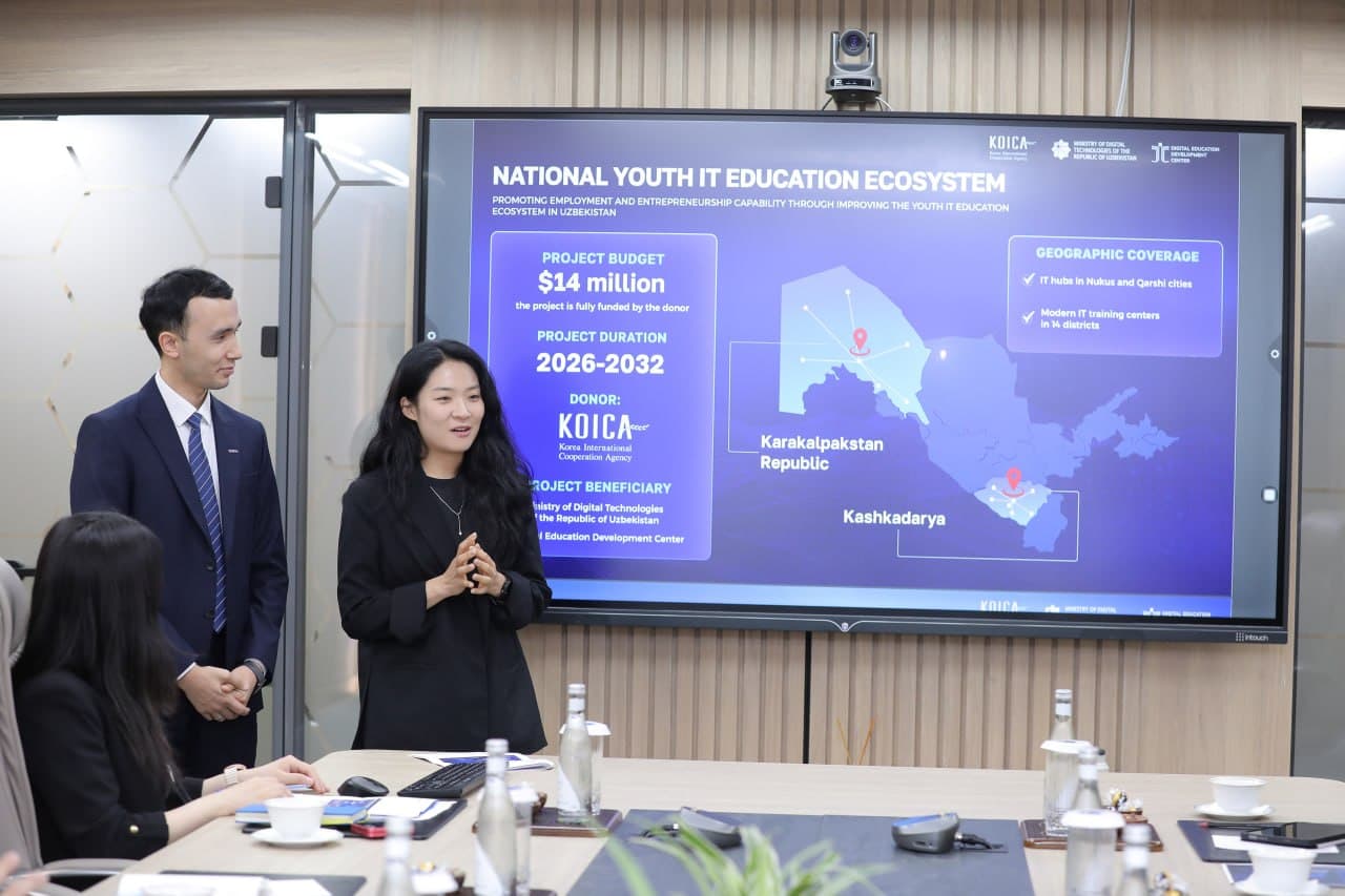 KOICA AT ta’lim ekotizimini rivojlantirish uchun 14 million AQSh dollari grant ajratdi