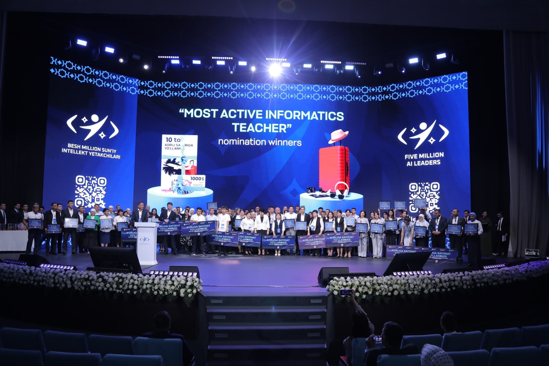 Winners of the “National Competition” Under the “Five Million Artificial Intelligence Leaders” Project Awarded