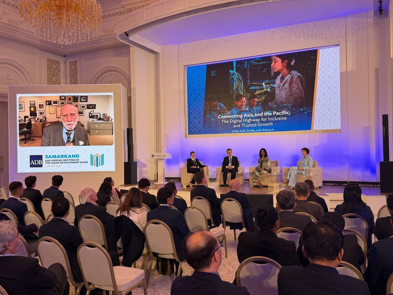 Uzbekistan Strengthens Global Cooperation in Digital Transformation at ADB Annual Meeting