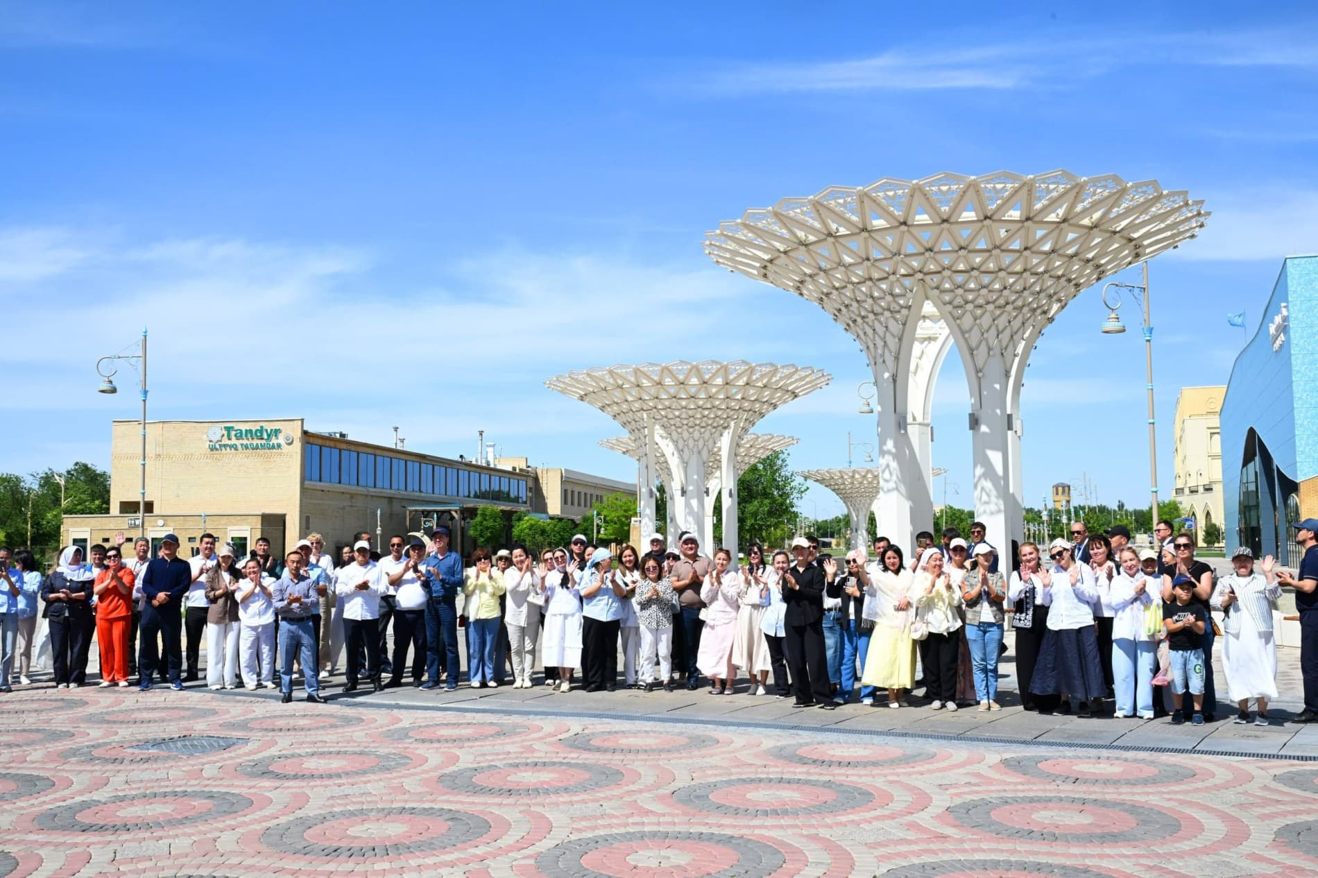 President tours historical and cultural center of Turkestan