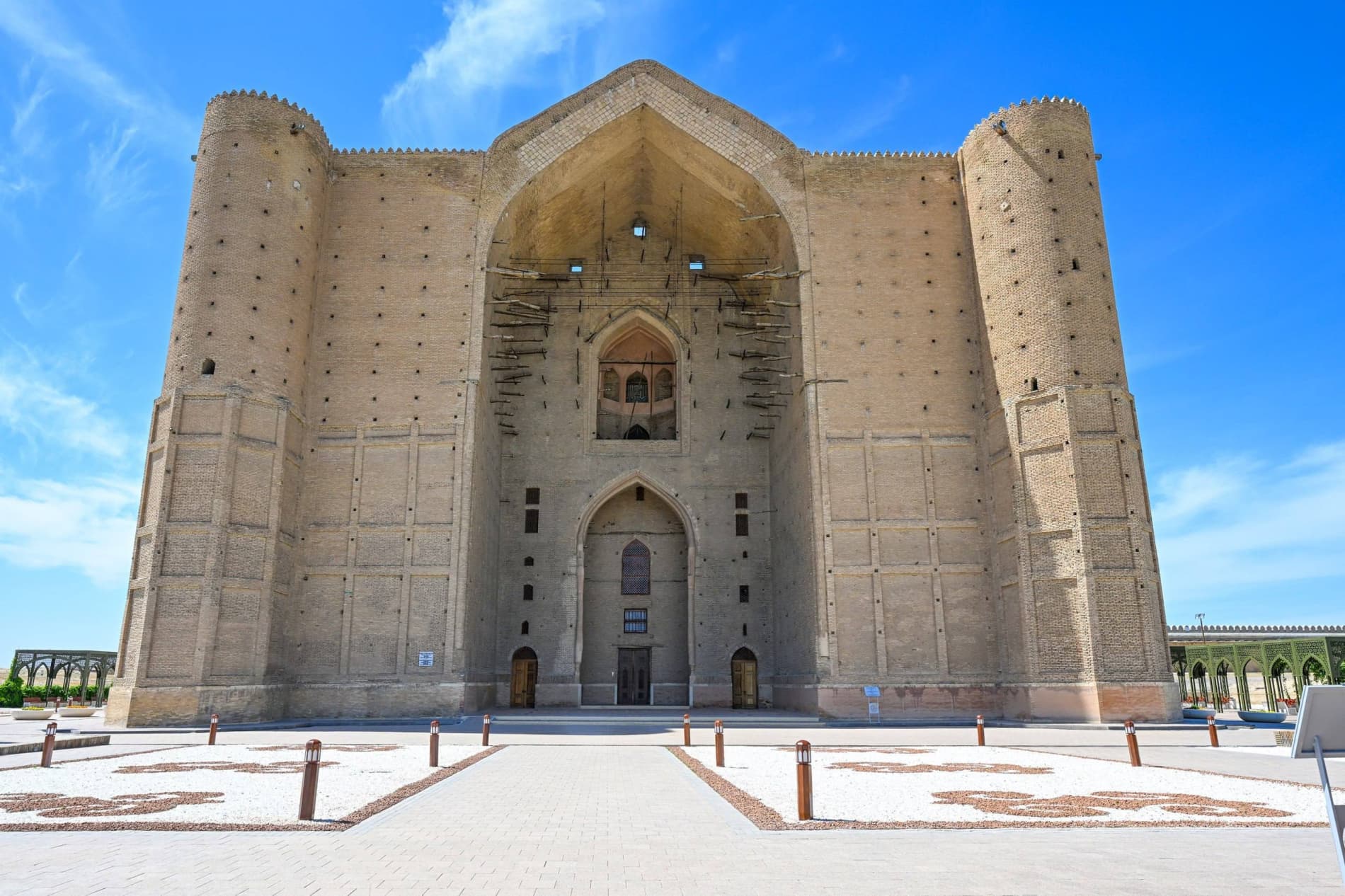 President tours historical and cultural center of Turkestan