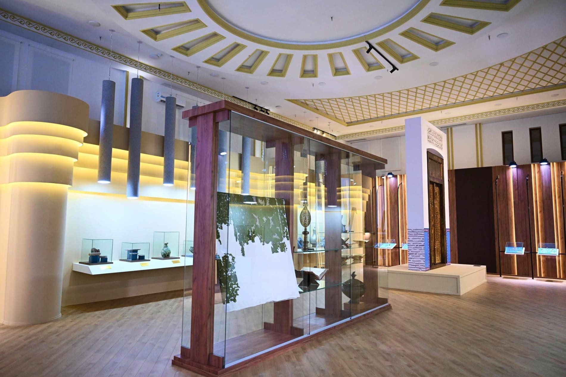 President tours historical and cultural center of Turkestan