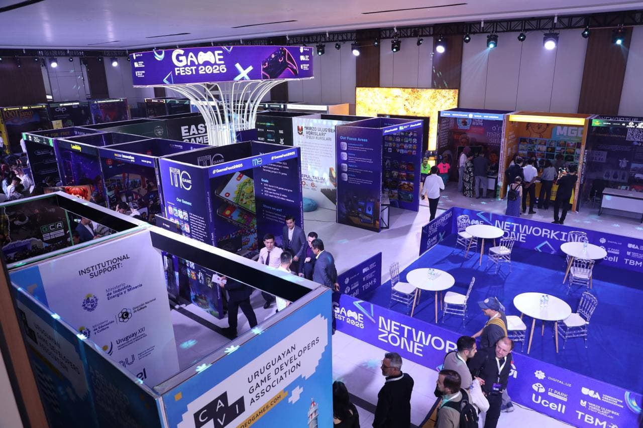 Toshkentda Markaziy Osiyoning eng yirik “GameFest-2026” xalqaro festivali boshlandi