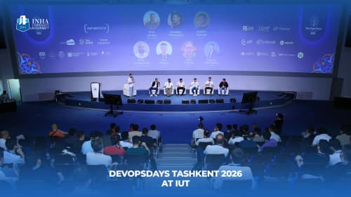 Международная конференция DevOpsDays Tashkent 2026 прошла в Университете Инха в Ташкенте
