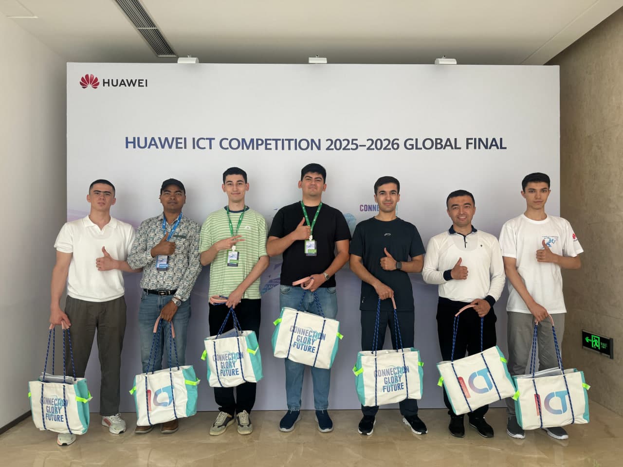 Uzbek Students Compete in Huawei ICT Competition Global Finals in China