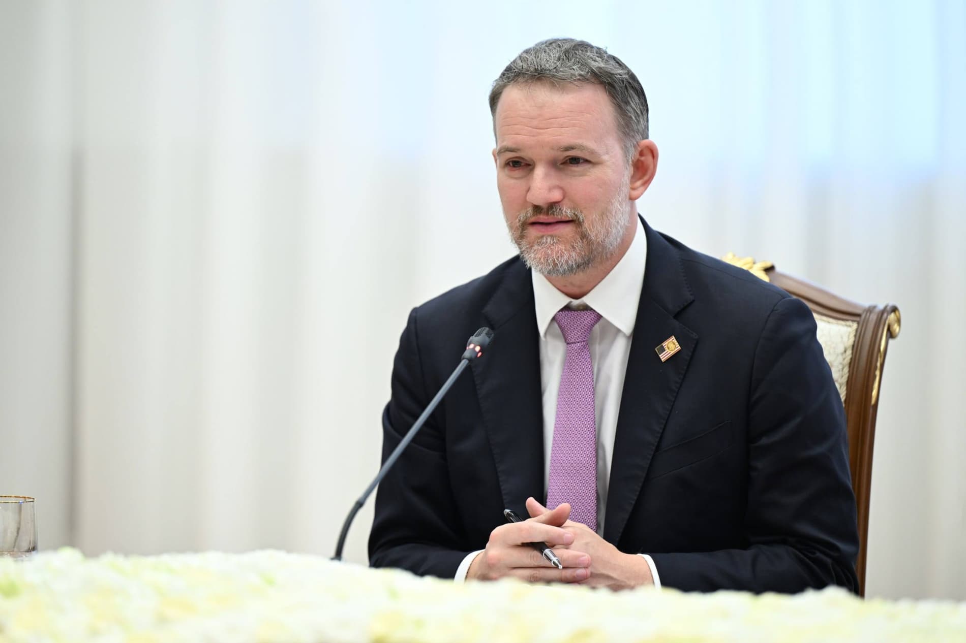 Президент Узбекистана принял делегацию США
