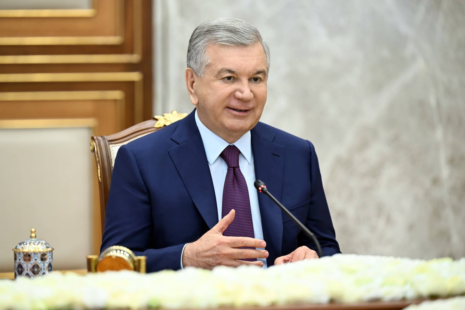 Президент Узбекистана принял делегацию США