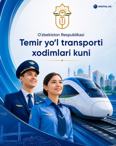 Avgust oyining birinchi yakshanbasi — O‘zbekiston Respublikasi temir yo‘l transporti xodimlari kuni