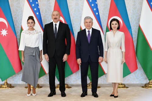 Состоялась торжественная церемония встречи Президента Азербайджана