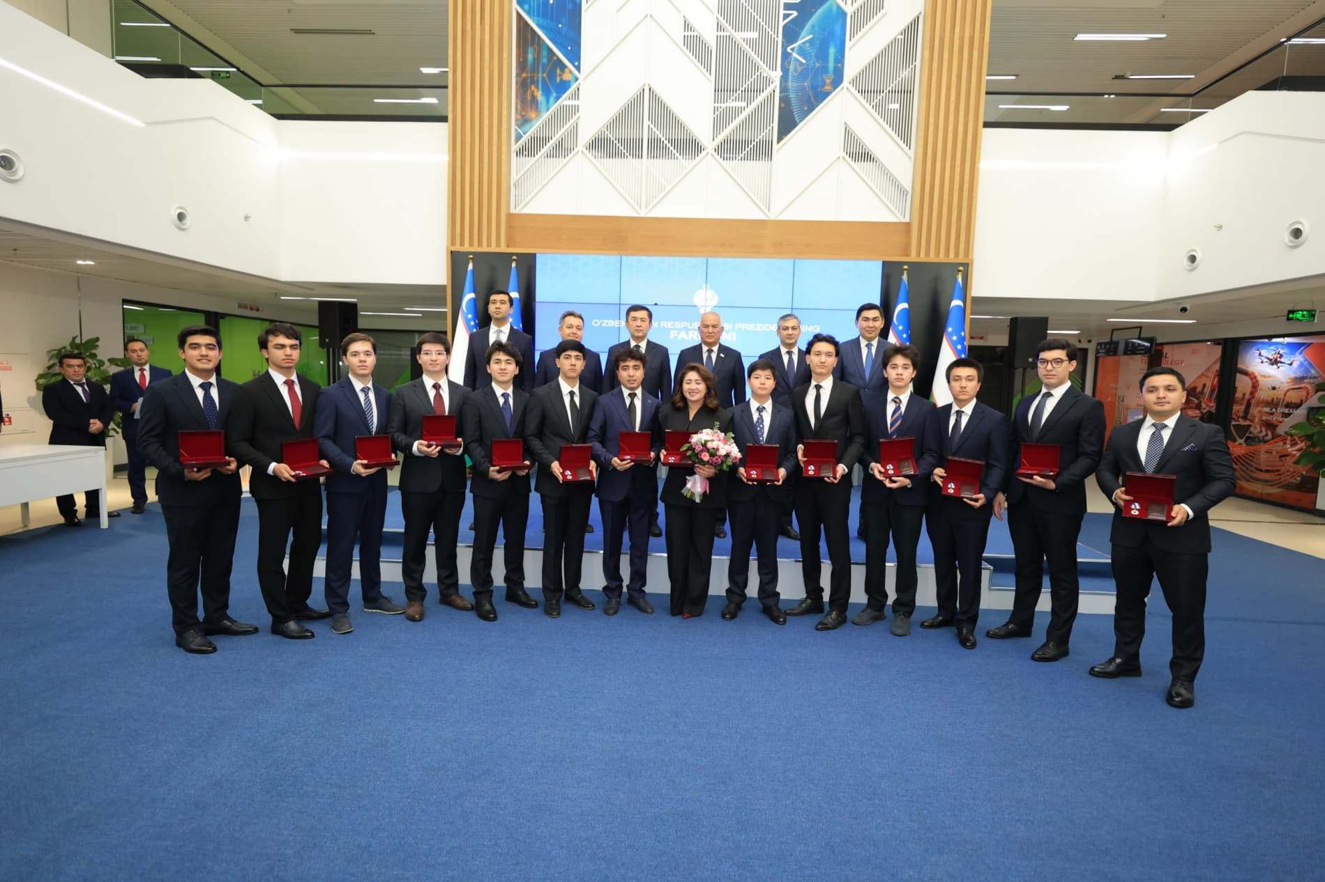 Winners of the First Global Challenge 2026 international robotics competition honored