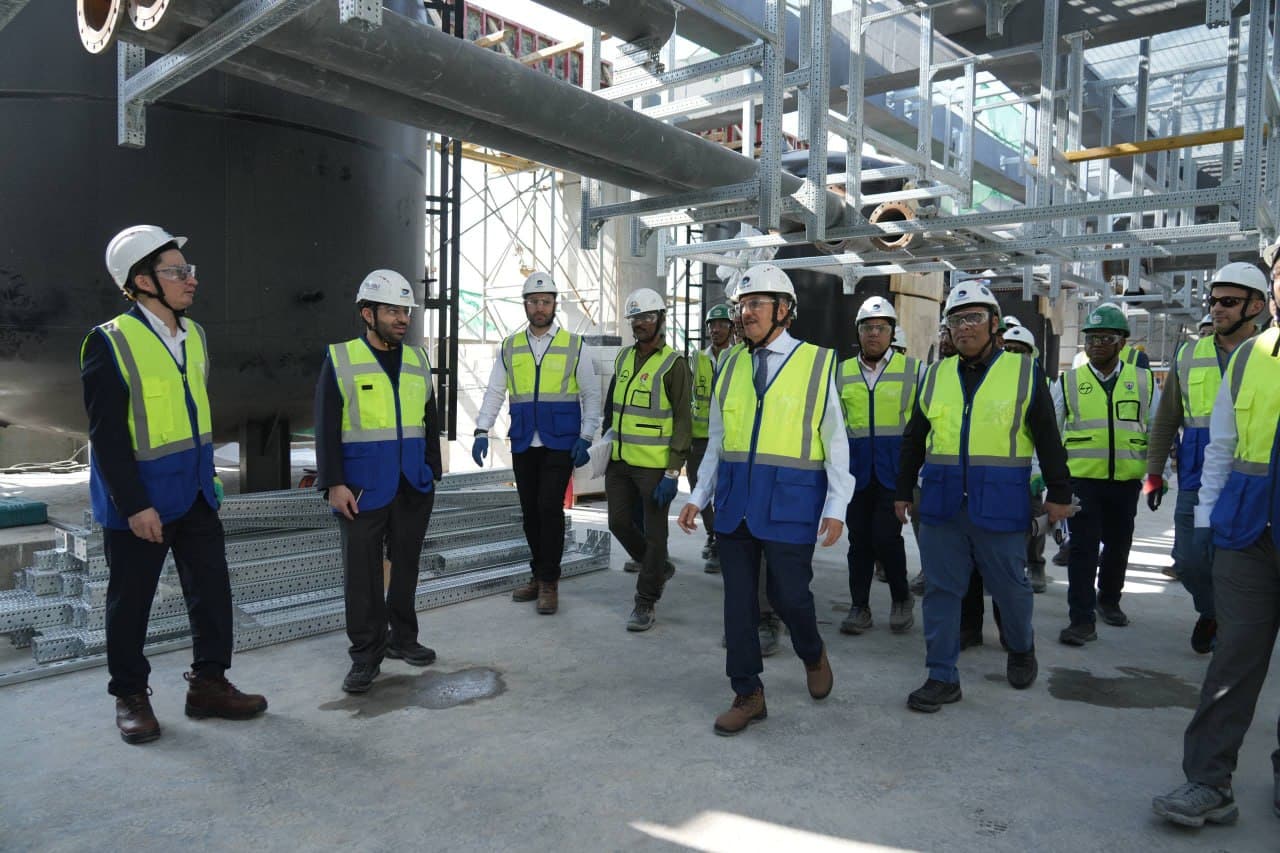 DataVolt Leadership Reviews Data Center Construction Progress at IT Park Uzbekistan
