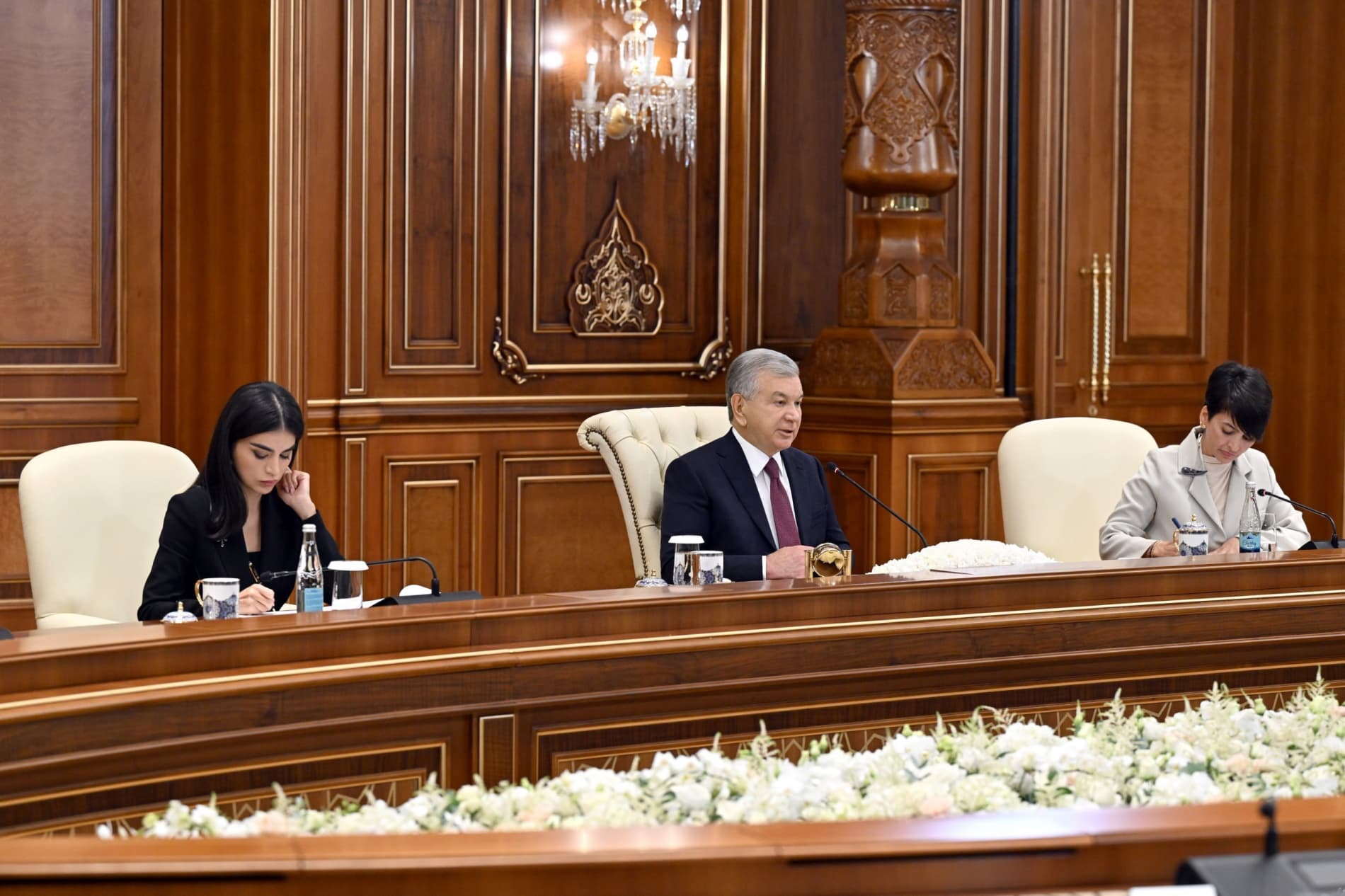 President of Uzbekistan Receives U.S. Secretary of State Marco Rubio