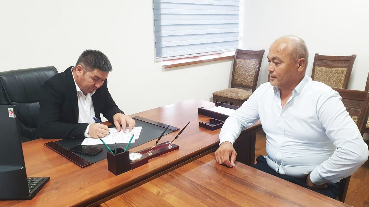 Kosonsoyda fuqarolarning navbatdagi shaxsiy qabuli o‘tkazildi