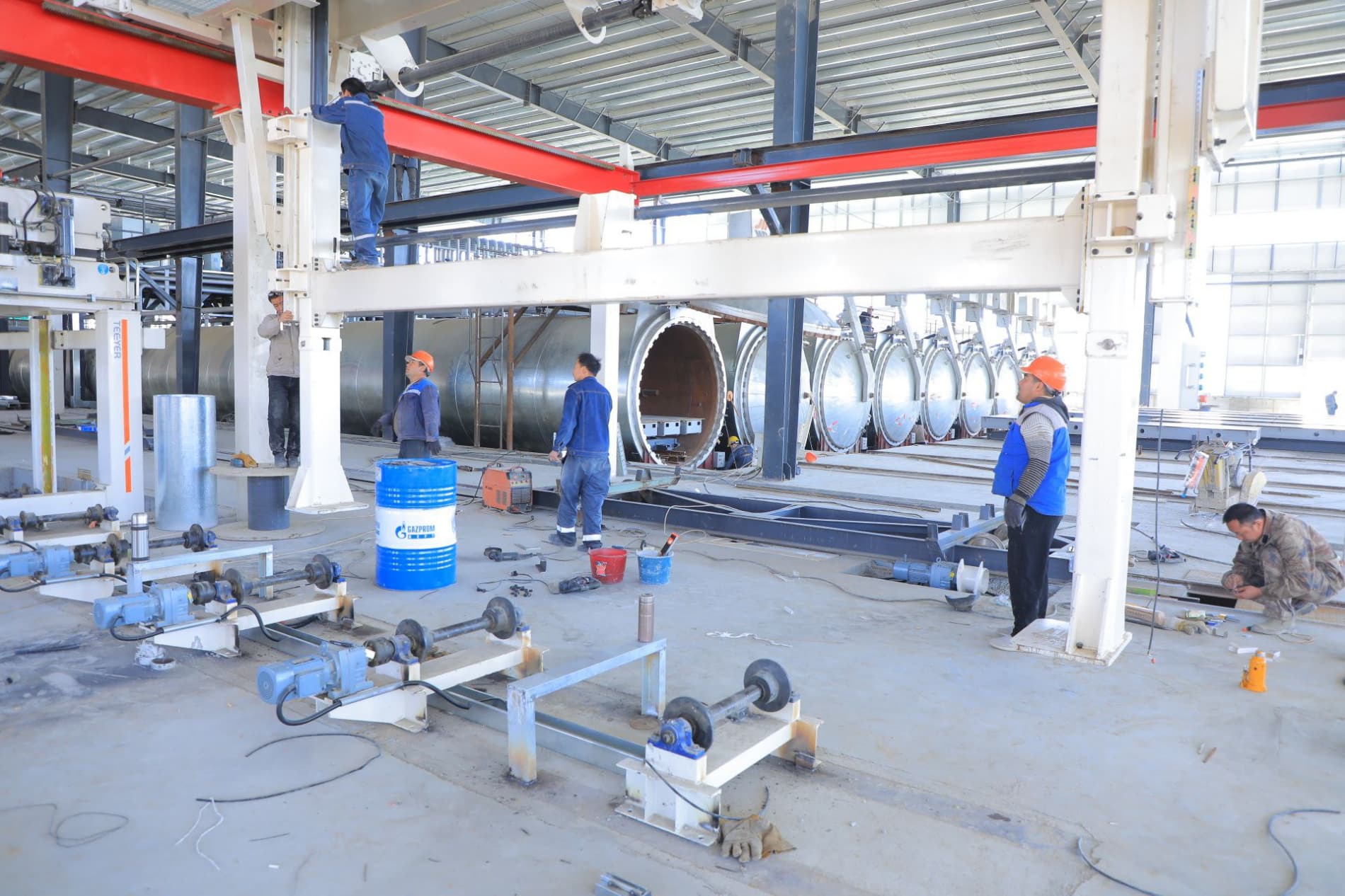 Chustda qurilish sanoati rivojlanmoqda