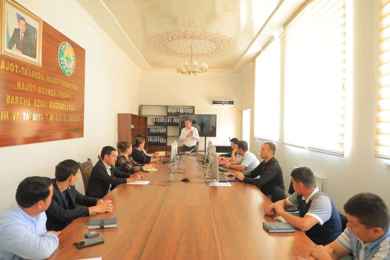 Chust tuman hokimligi axborot xizmati tomonidan Matbuot anjumani tashkil etildi.