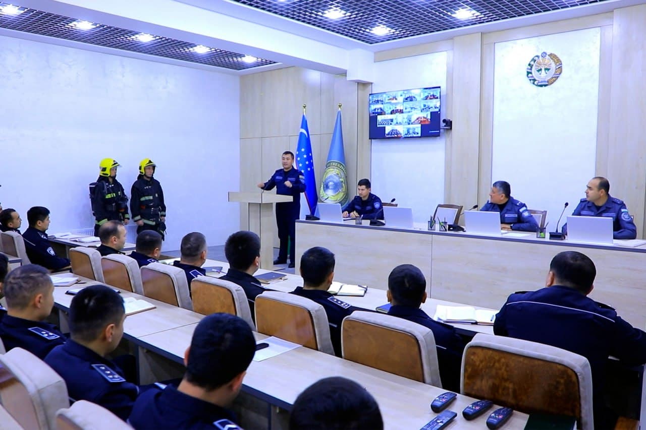 Is gazidan zaharlanish holatlarini oldini olishga qaratilgan o‘quv mashg‘uloti o‘tkazildi