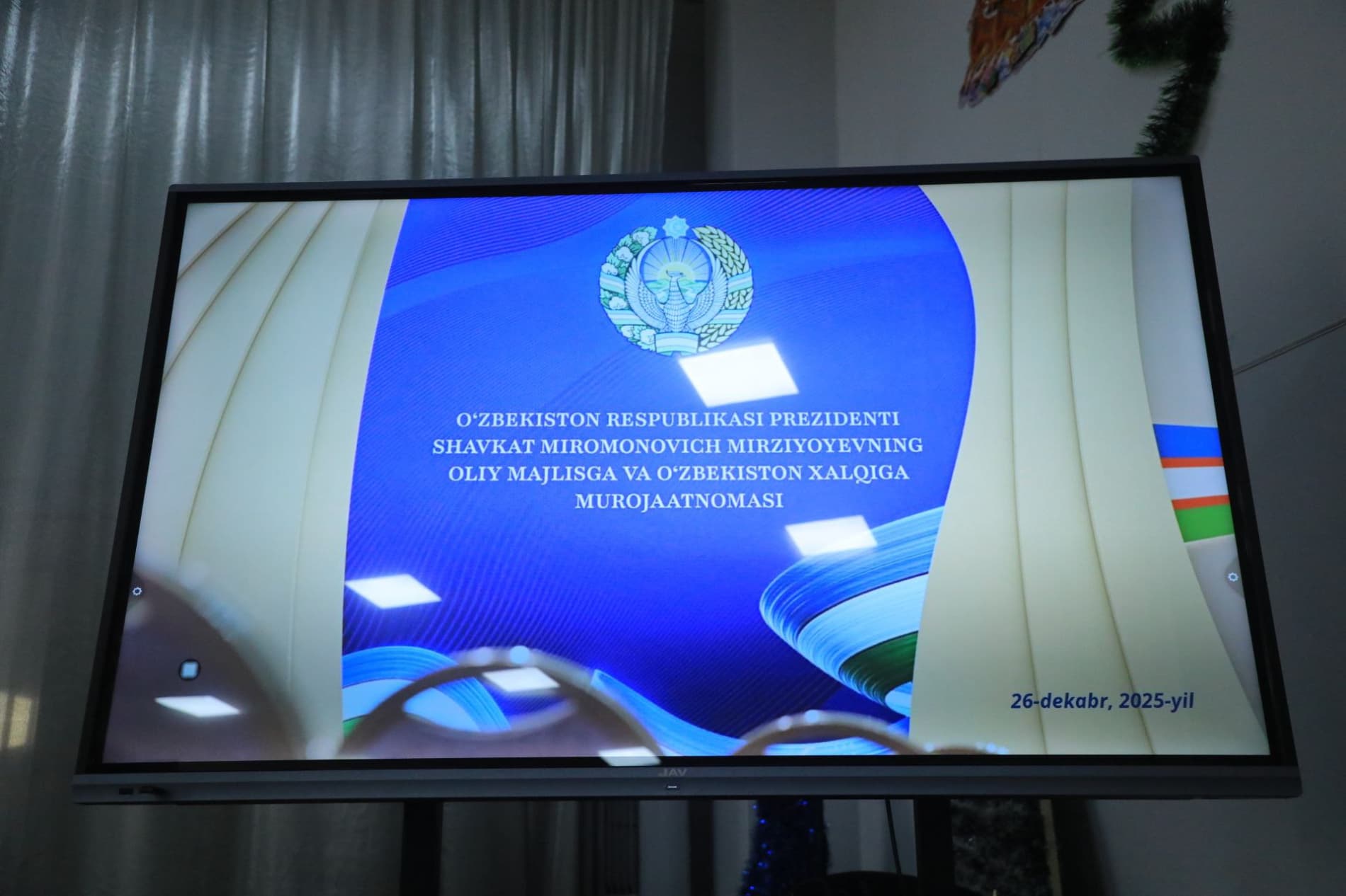 Murojaatnoma – xalq e’tiborida