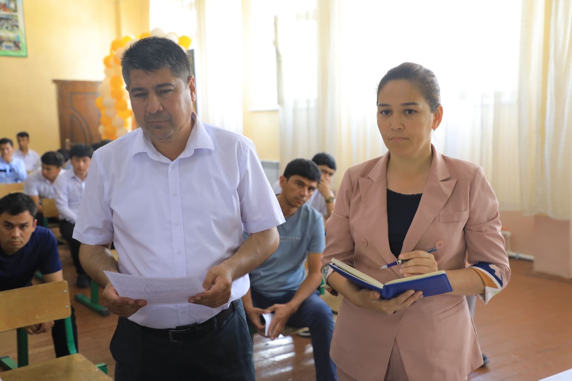 Туман ҳокими ва ўринбосарларининг қабул жадвали