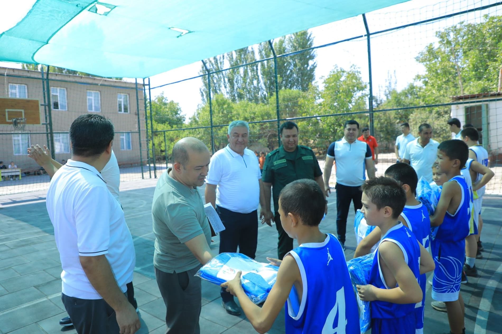 Namangan tumanida yosh basketbolchilar o‘rtasida FIBA 3×3 chempionati o‘tkazildi
