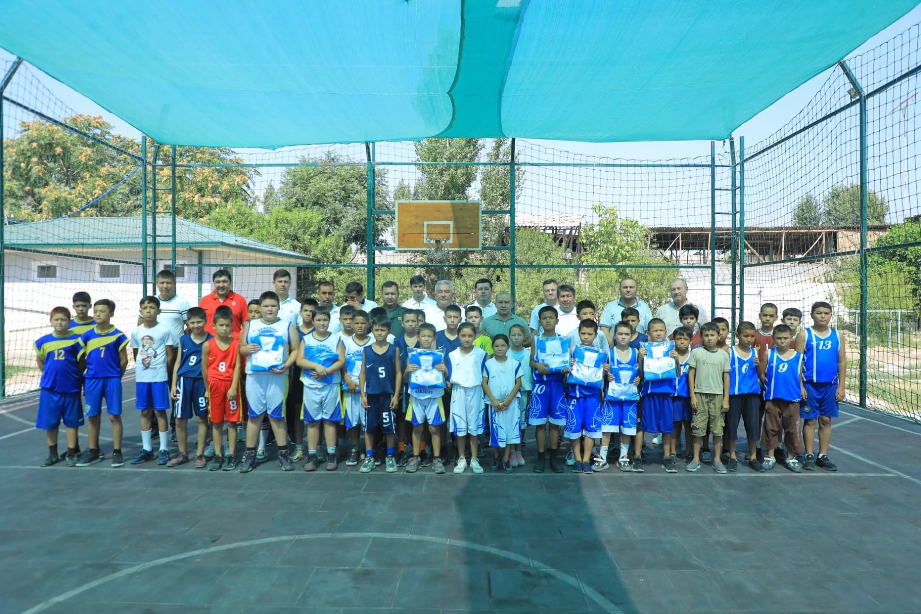Namangan tumanida yosh basketbolchilar o‘rtasida FIBA 3×3 chempionati o‘tkazildi