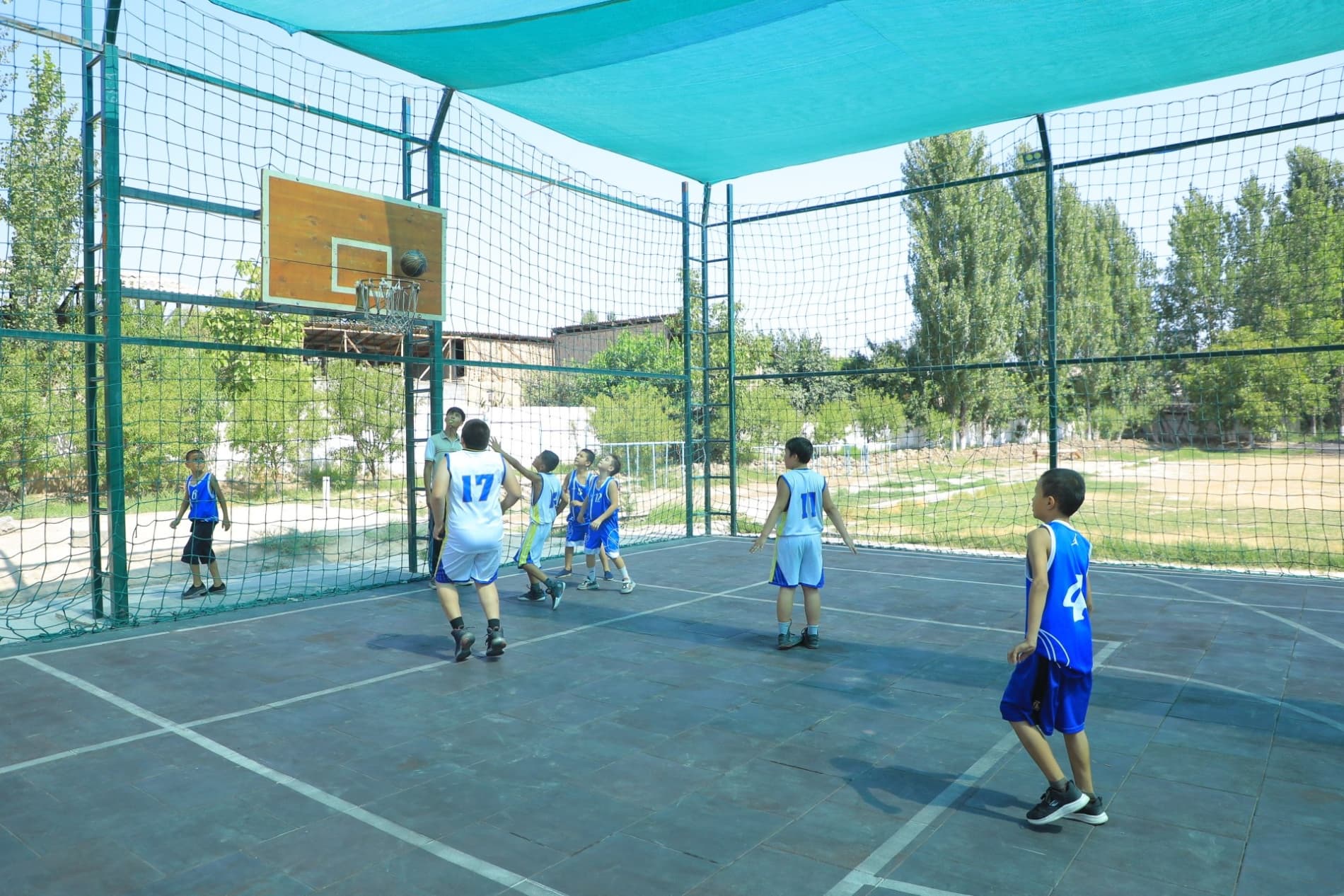 Namangan tumanida yosh basketbolchilar o‘rtasida FIBA 3×3 chempionati o‘tkazildi