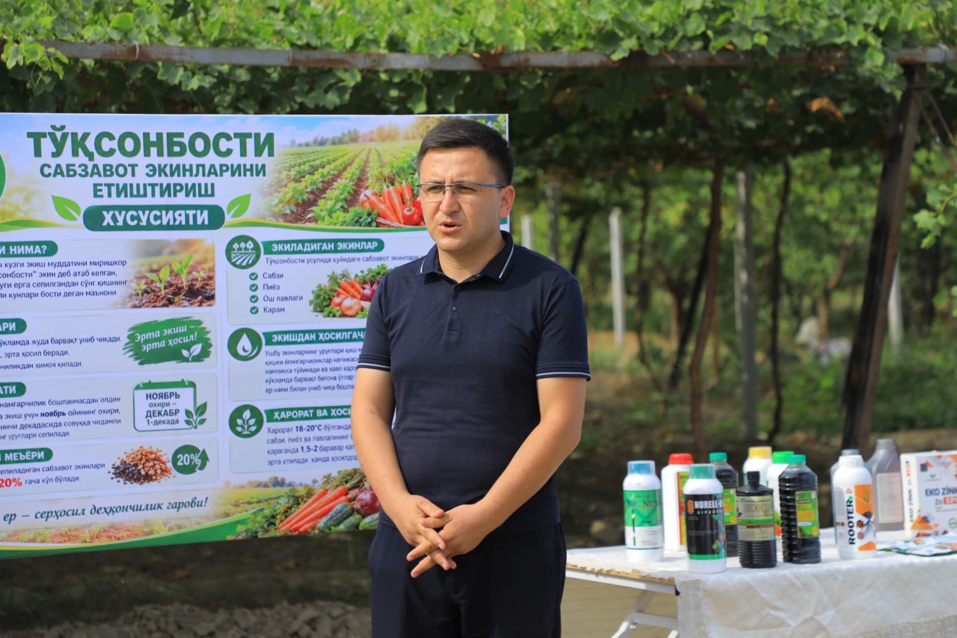 Amaliy seminar: to‘qsonbosti ekinlari — qo‘shimcha daromad manbai