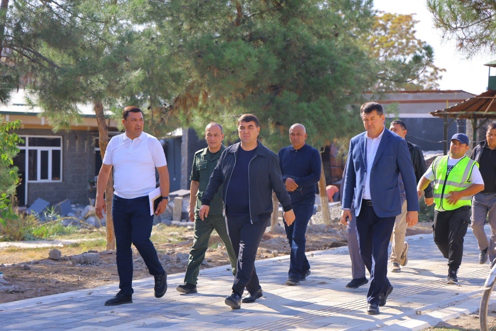 Chortoq tumanidagi Furqat nomli madaniyat va istirohat bog‘i yangi qiyofa kasb etmoqda