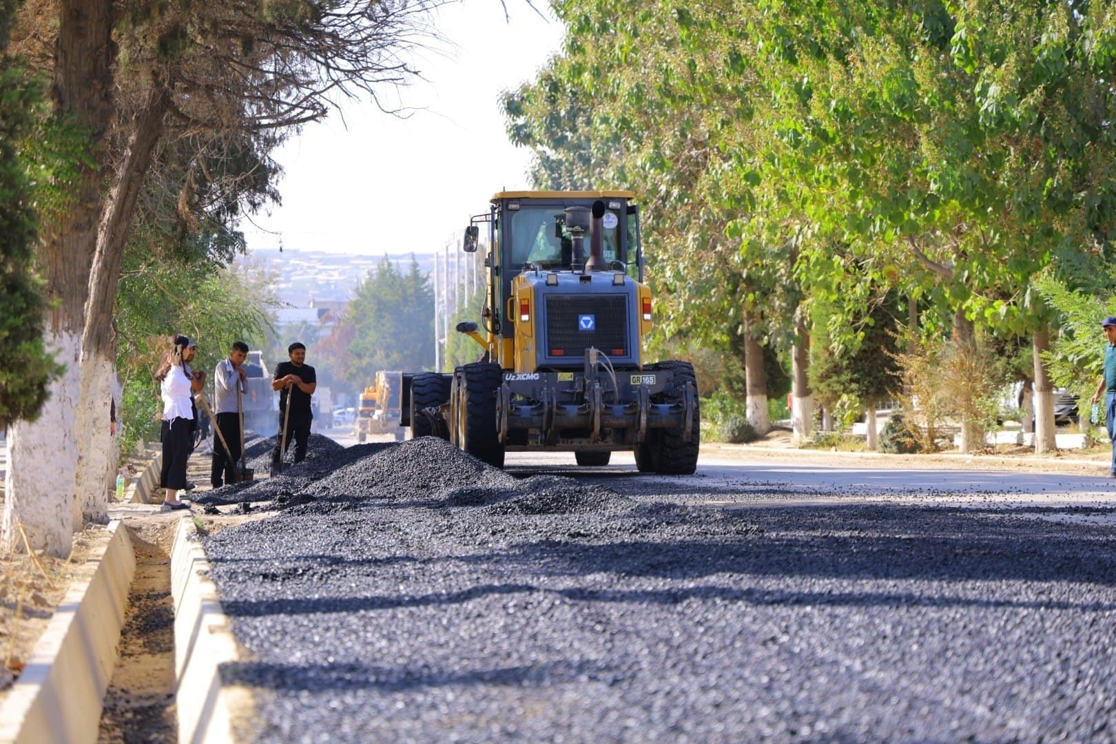 Chortoq tumanidagi Furqat nomli madaniyat va istirohat bog‘i yangi qiyofa kasb etmoqda
