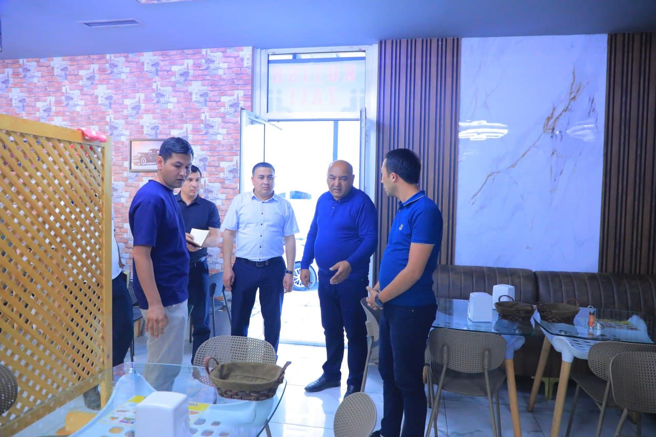 Marufjon Rakhmonov, a deputy of the Legislative Chamber of the Oliy Majlis, visited the Uychi district and got acquainted with the activities of a number of socially and economically significant facilities.