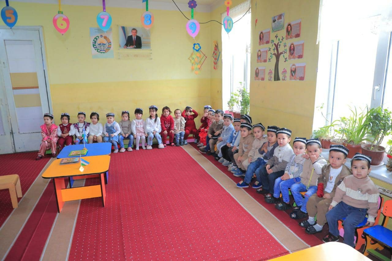 DMTT No. 37, located in the Obod MFY of Uychi district, was built in 1974 and is designed for 140 places. Today, 406 students in 16 groups are receiving education at the institution.
