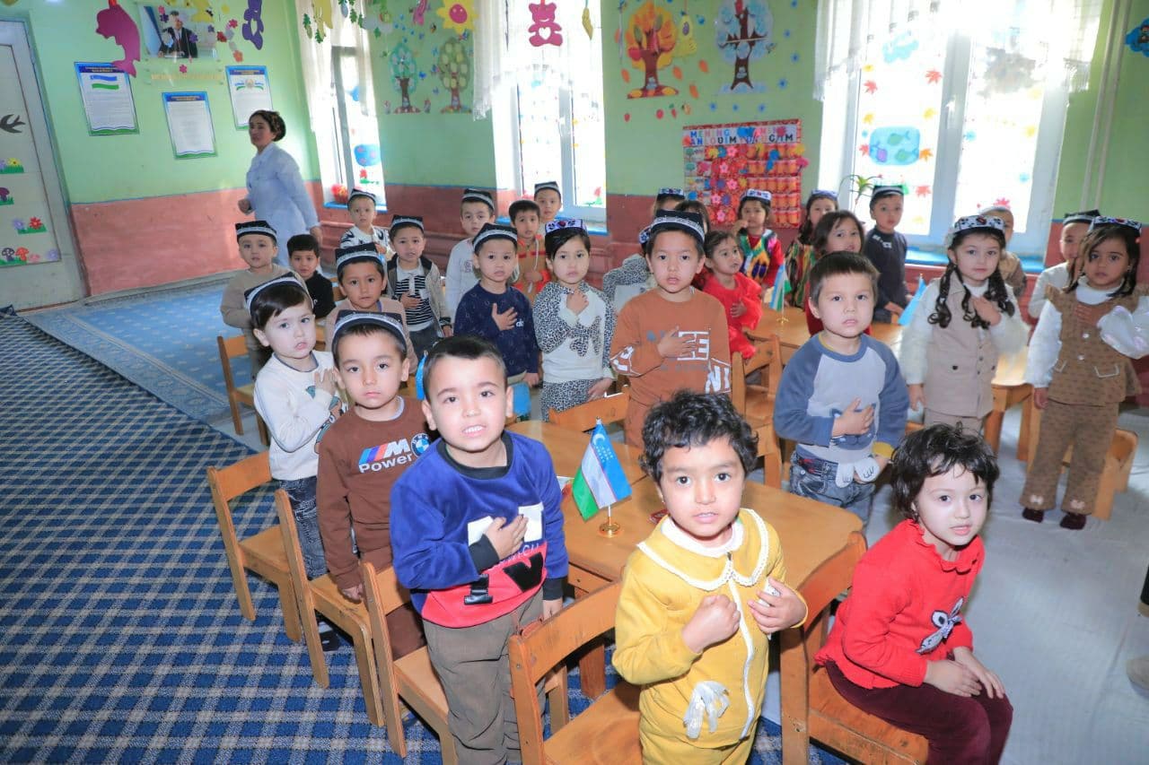 DMTT No. 37, located in the Obod MFY of Uychi district, was built in 1974 and is designed for 140 places. Today, 406 students in 16 groups are receiving education at the institution.