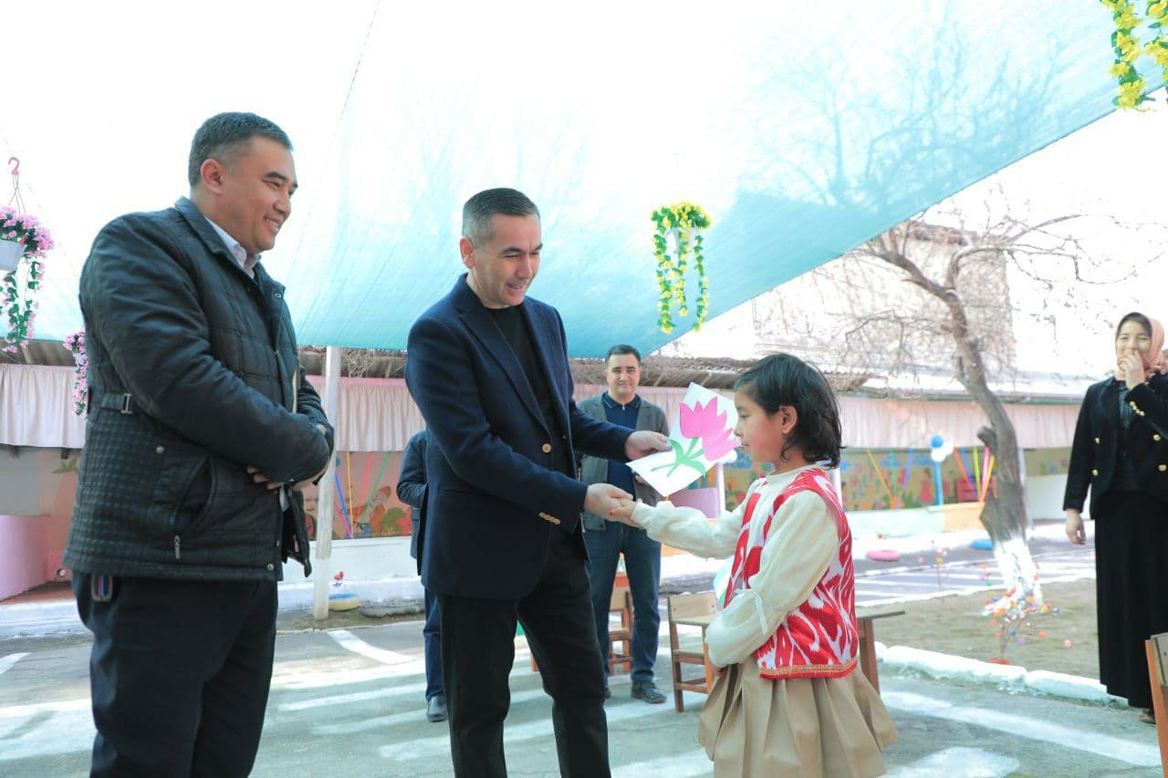 DMTT No. 37, located in the Obod MFY of Uychi district, was built in 1974 and is designed for 140 places. Today, 406 students in 16 groups are receiving education at the institution.