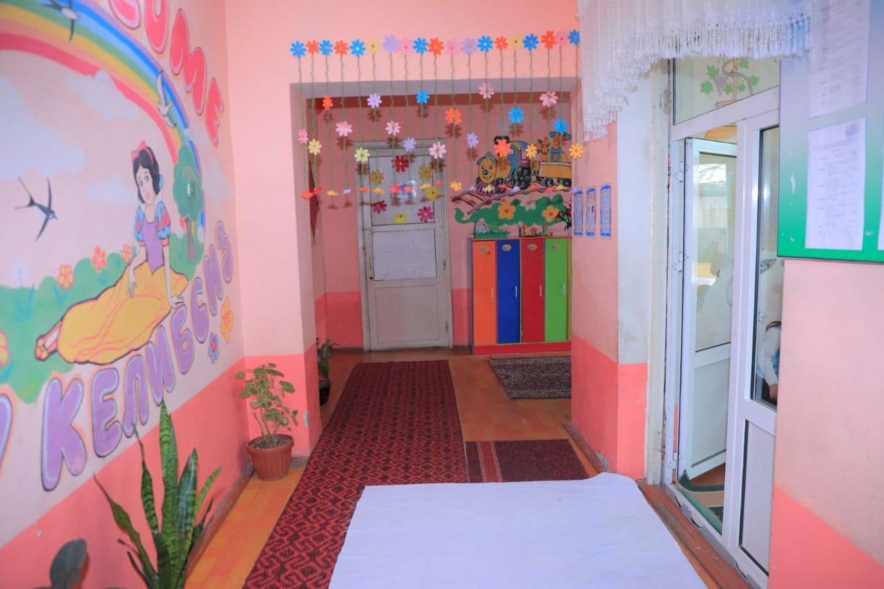 DMTT No. 37, located in the Obod MFY of Uychi district, was built in 1974 and is designed for 140 places. Today, 406 students in 16 groups are receiving education at the institution.