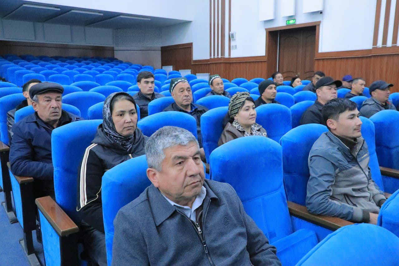 O‘zbekiston Respublikasi Prezidentining PQ-465 hamda PQ-136-sonli qarorlarida belgilangan vazifalar ijrosini ta’minlash, organik mahsulot yetishtirishni kengaytirish maqsadidai amaliy seminar tashkil etildi.