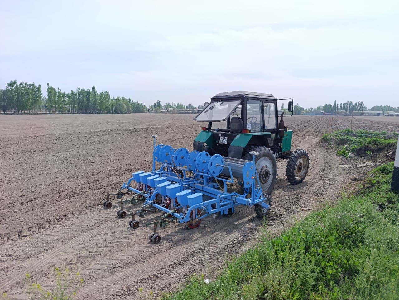 Уйчи туманида баҳорги агротехник ишлар уюшқоқлик билан олиб борилмоқда.