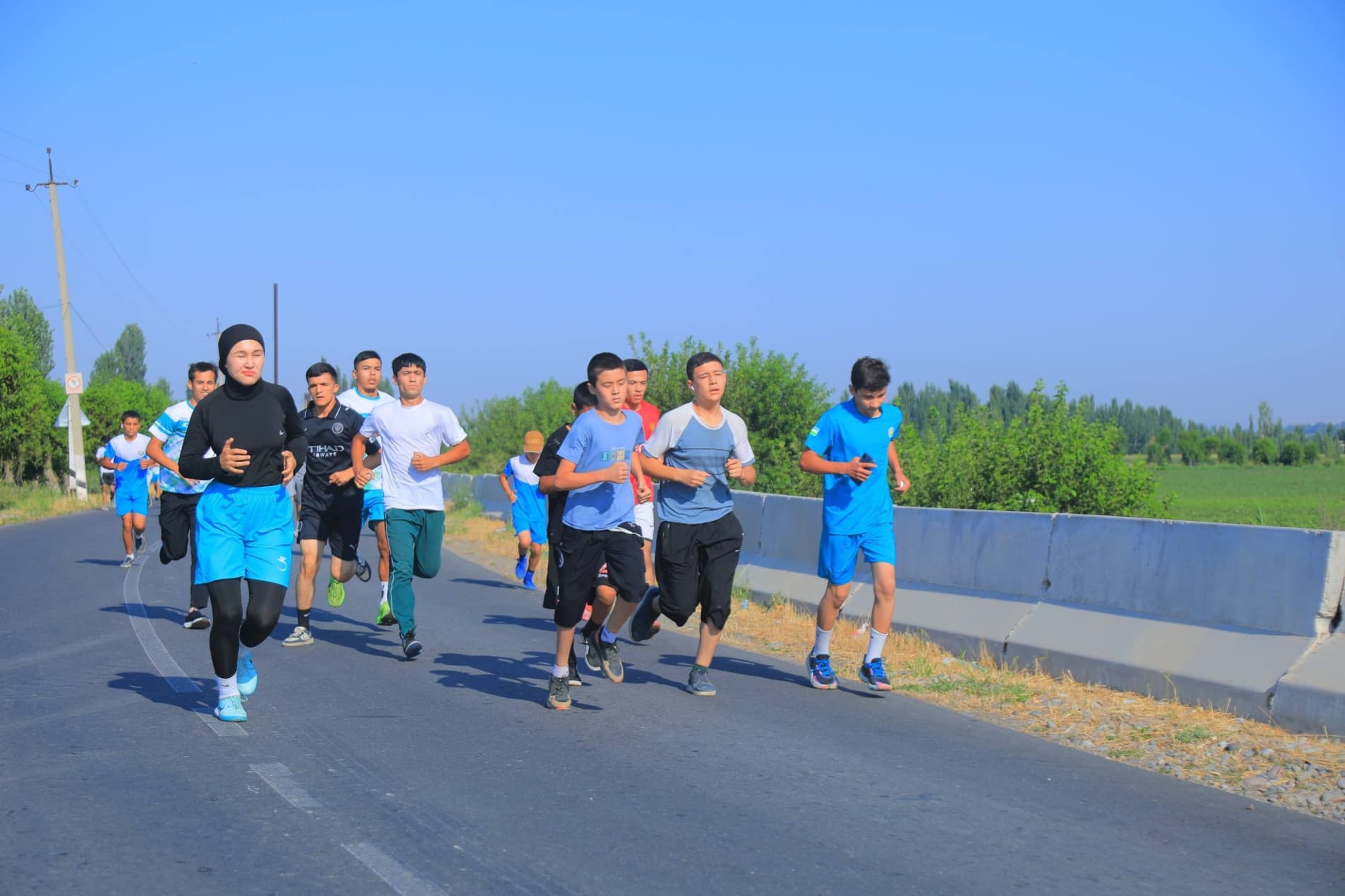 🏃♂️ «Sog‘lom turmush tarzi – Yangi O‘zbekiston tayanchi» shiori ostida ommaviy marafon o‘tkazildi