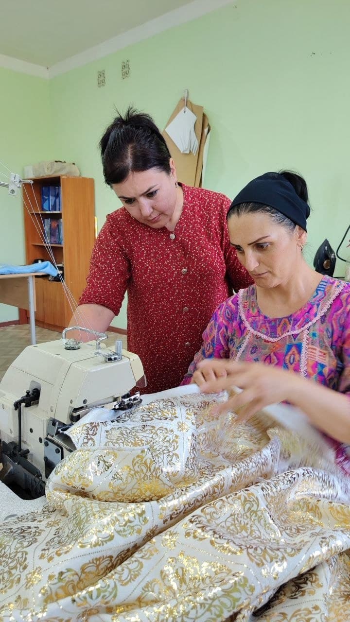 Vocational training for women is an important step towards employment and well-being