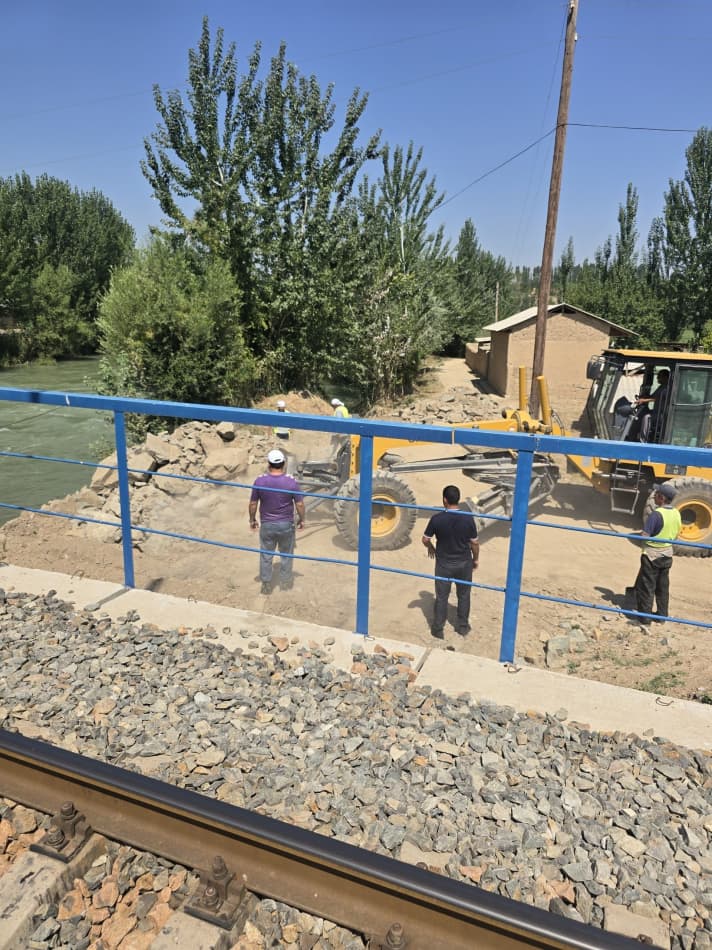 🌿 Improvement works in Uychi district continue consistently