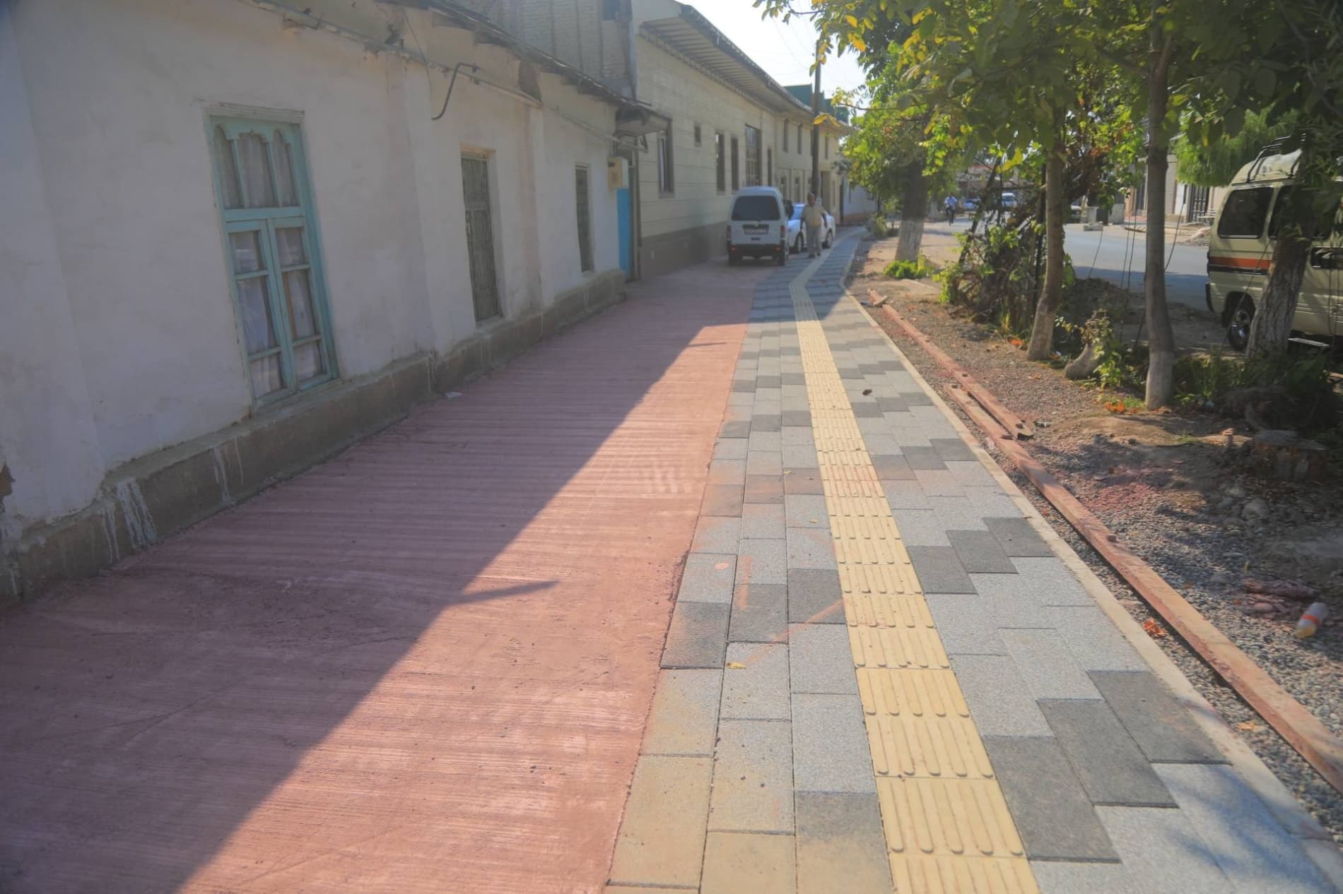 🚶♂️ “TOSHLOQ”DA YO‘L INFRATUZILMASI YAXSHILANMOQDA