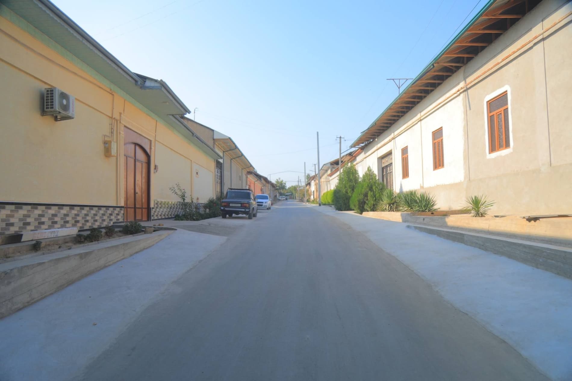 🚶♂️ “TOSHLOQ”DA YO‘L INFRATUZILMASI YAXSHILANMOQDA
