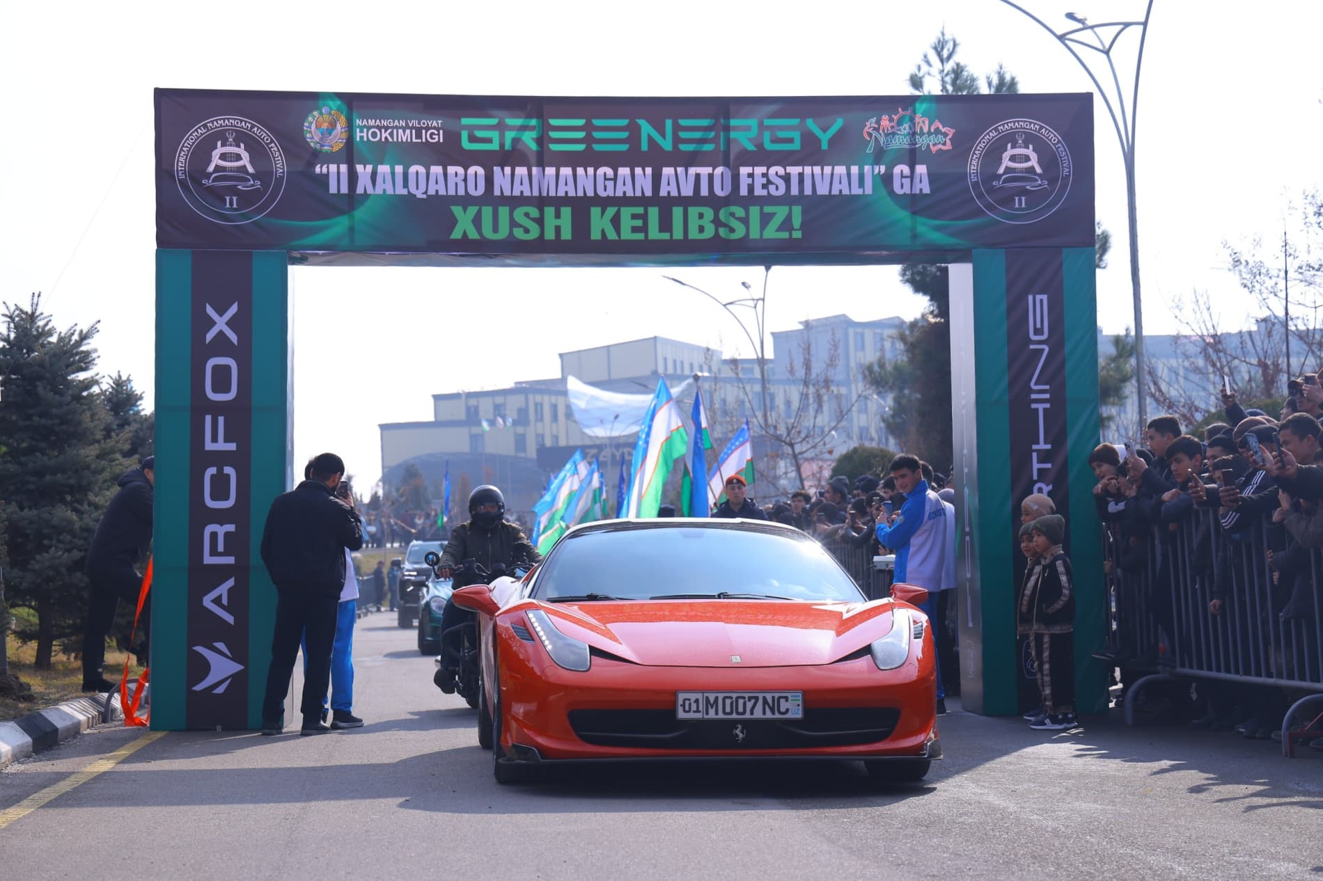 Namanganda katta bayram: 2-xalqaro “Namangan avto festivali” ko‘tarinki kayfiyatda o‘tmoqda.
